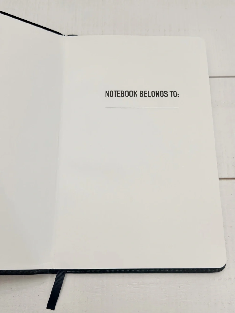 Dior Black Trotter Notebook Journal